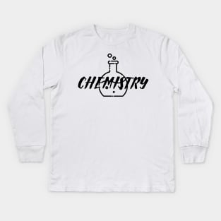 Chemistry Beaker Kids Long Sleeve T-Shirt